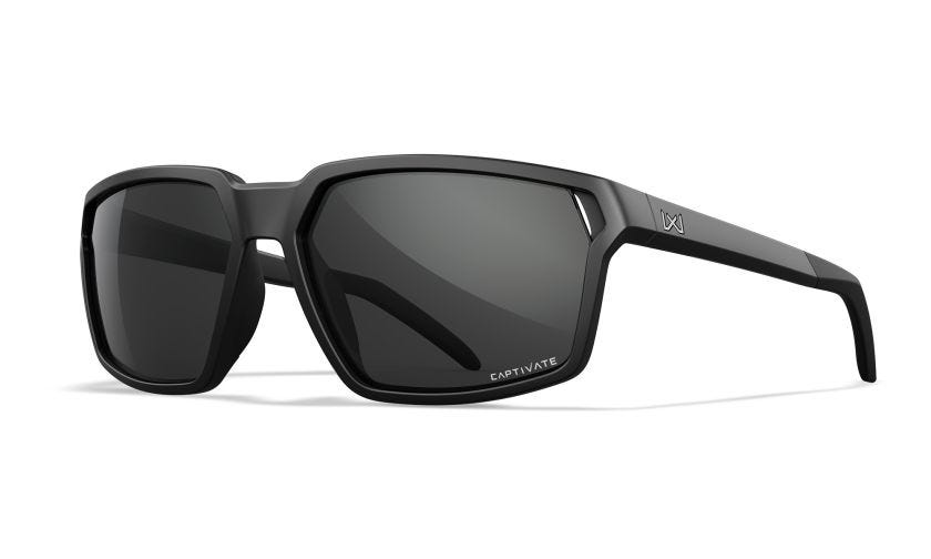 WILEY X Sierra Captivate Sonnenbrille Grau, matte black