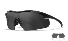 Wiley X WX Vapor COMM taktische ballistische Brille, mattschwarzer Rahmen