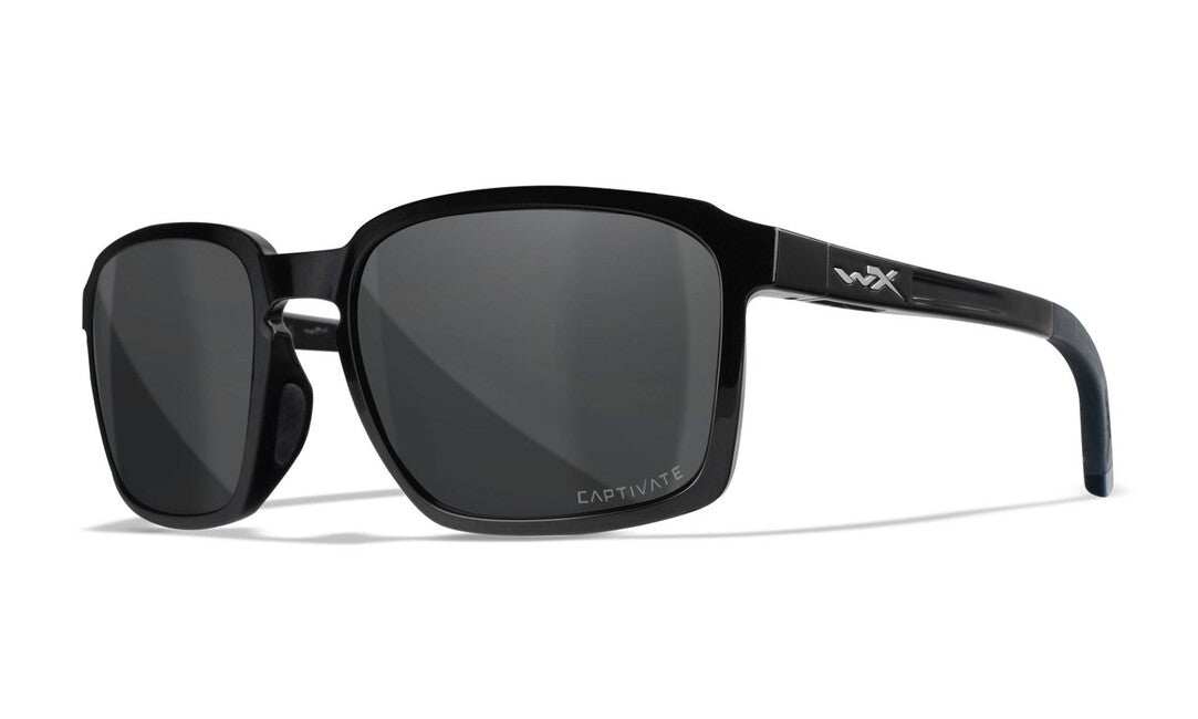 WILEY X ALFA Captivate Grauer Spiegel, schwarz
