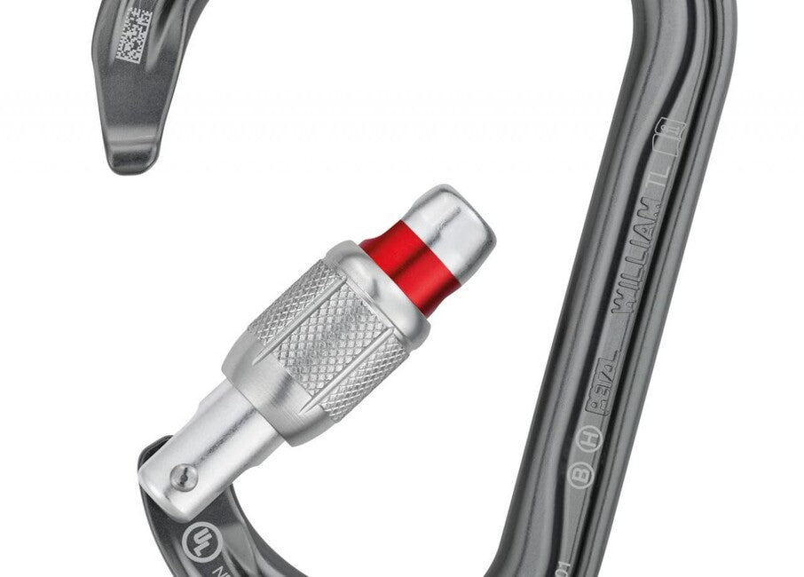 Petzl William Ball Lock Karabiner mit automatischem Verriegelungssystem