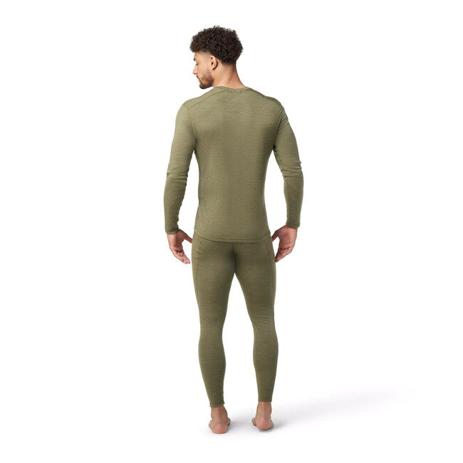 Smartwool Merino 250 Baslayer Crew Boxed funktions-T-shirt mit langen ärmeln, winter moss heather