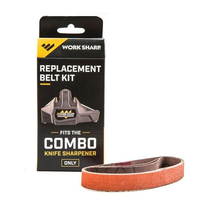 Work Sharp Combo WSCMB Ersatzschleifband P120 zum Schärfer , 3-Pack