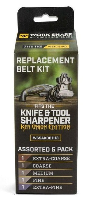 Work Sharp Satz Ersatzschleifbänder, 5-Pack