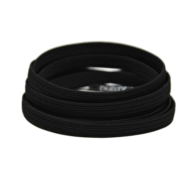 Xpand Elastic šnúrky do topánok, čierne