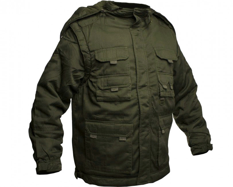 Loshan Jacke Gold, oliv