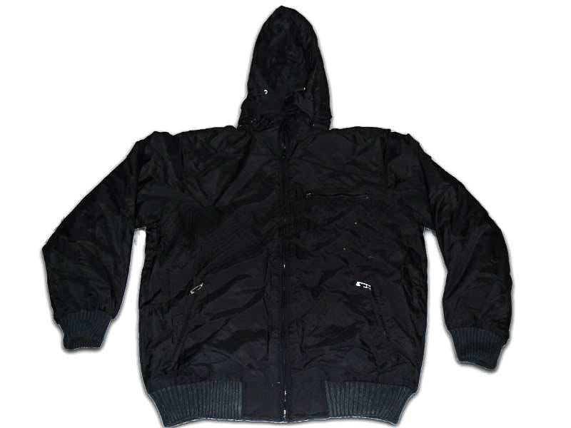 O&T Jacke Natur Winter- prechodna, schwarz