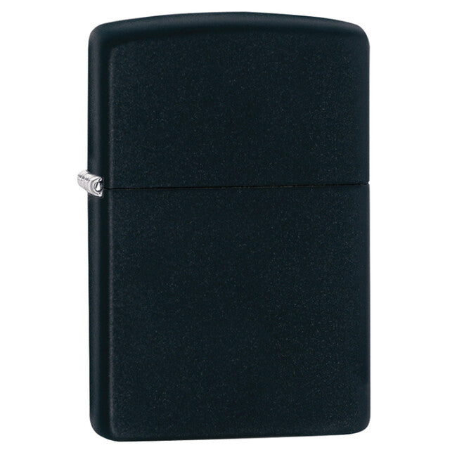 Zippo Benzinfeuerzeug schwarz-matt