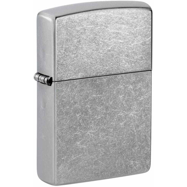 Zippo Street chrome Benzinfeuerzeug