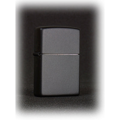 Zippo Mattschwarz Benzinfeuerzeug