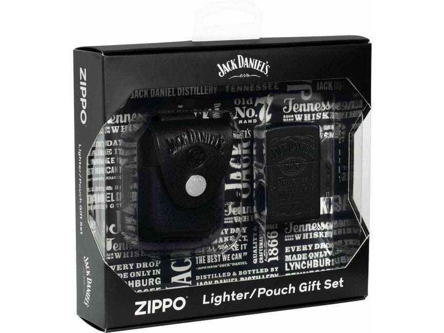 Zippo Jack Daniels Koffer + Feuerzeug Set