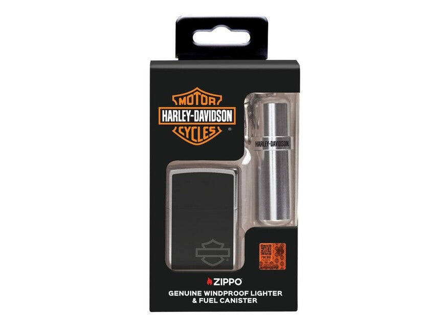 Zippo-Feuerzeug-Set Harley-Davidson + Patrone