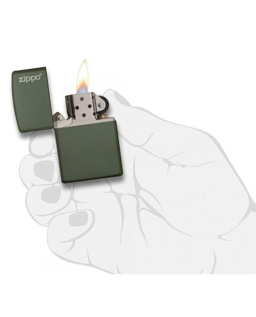 Zippo Benzinfeuerzeug oliv matt