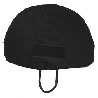 MFH Einsatz-Cap, mit Klett, schwarz
