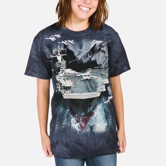 The Mountain 3D Flugzeugträger-T-Shirt, Unisex