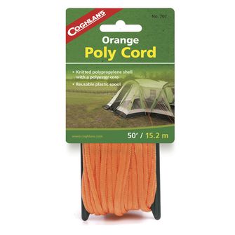 Coghlans Nylon-Seil 6 mm, 15 m orange