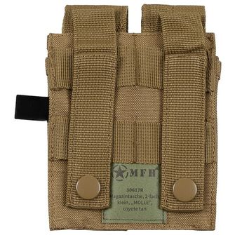 MFH Doppel-MOLLE-Holster, coyote tan