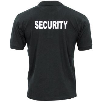 MFH Poloshirt Security mit kurzen Ärmeln, schwarz