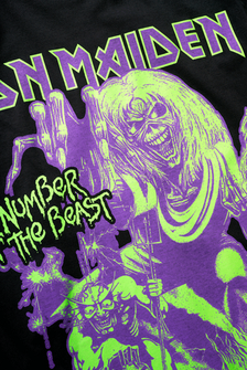 Brandit Iron Maiden T-shirt Number of the Beast I, schwarz
