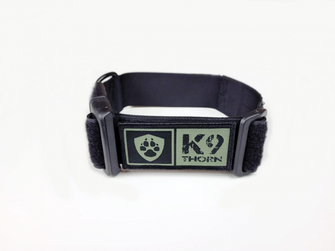 K9 Thorn Halsband mit ITW Nexus Schnalle und Griff, schwarz
