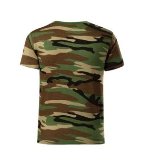 Malfini Kinder-Kurzarmshirt, camouflage