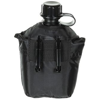 MFH Feldflasche 1L, BPA-frei, schwarz