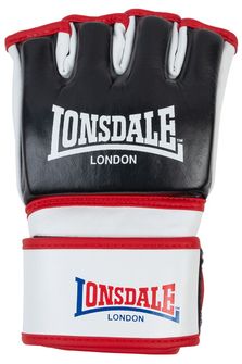 Lonsdale MMA Emory Trainingshandschuhe, schwarz und weiß