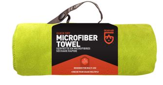 GearAid Microfiber Towel Mikrofaser-Handtücher mit antimikrobieller Behandlung 50 x 100 cm nav grün