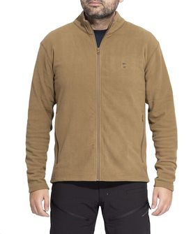 Pentagon-Fleece-Sweatshirt mit Reißverschluss ELK, schwarz