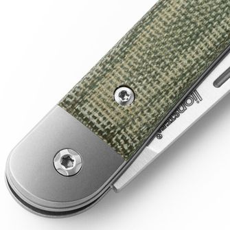 Lionsteel Jack ist ein neues traditionelles Taschenmesser mit Stahlklinge M390 JACK JK1 CVG