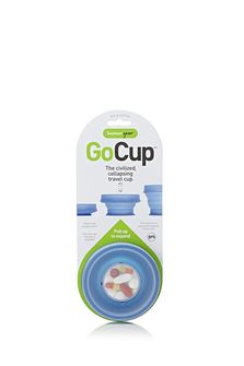 humangear GoCup faltbarer, hygienischer und verpackbarer Reisebecher &#039; 237 ml blau