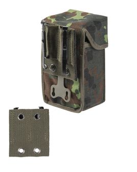 Mil-Tec BW Magazintasche für G3 mit Adapter, flecktarn