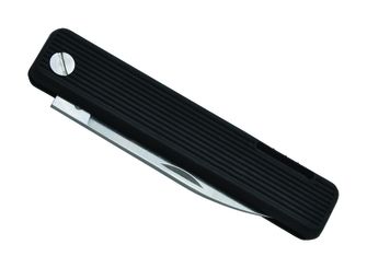 Baladeo ECO350 Papagayo Taschenmesser, Klinge 7,5 cm, Stahl 420, Griff schwarz TPE
