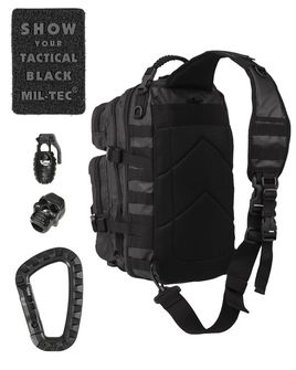 Mil-Tec one strap assault pack lg tactical black