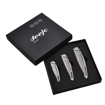 Deejo-Set mit 3 nackten Messern