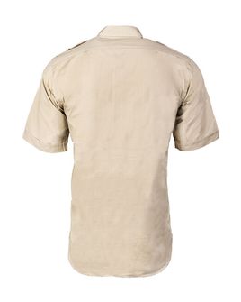 Mil-Tec Hemd TROPICAL kurzer Ärmel mit Knöpfen khaki