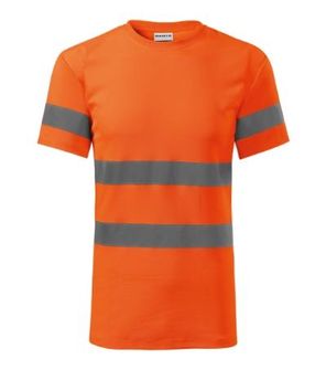 Rimeck HV Protect Warnsicherheits- T-Shirt, f Fluoreszierend Warnorange