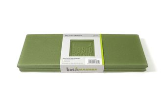 BasicNature Klappbares Sitzkissen grün