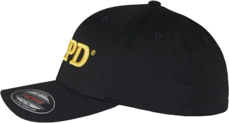 Brandit NYPD 3D Logo Flexfit Kappe, schwarz