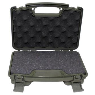 MFH Pistolenkoffer, Kunststoff, klein, abschließbar 26x20,5x7,5 cm, olivgrün