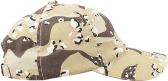 Brandit Low Profile Camo Kappe mit gewaschenem Effekt, 6-Farben Wüste