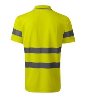 Rimeck HV Runway Warnsicherheits-Poloshirt, Fluoreszierend Warngelb