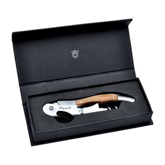 Laguiole DUB505 professionelles Kellnermesser mit Olivenholzgriff