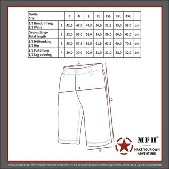 MFH BW Bermuda-Shorts, BW-Tarnfarbe