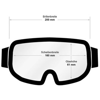 MFH Taktische Schutzbrille, KHS, khaki