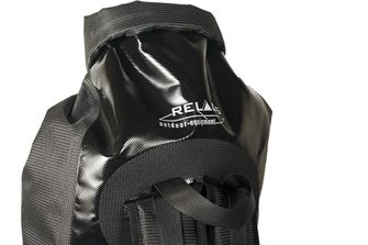 BasicNature Duffelbag Wasserdichter Rucksack Duffel Bag mit Rollverschluss 40 l schwarz