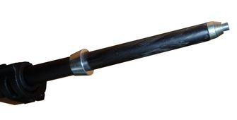 BasicNature 3-teilige Carbonrute mit Verlängerung 102-250 cm
