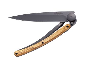 Deejo-Schließmesser Black Wood