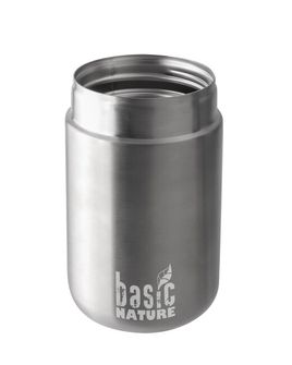 BasicNature Lebensmittelbehälter aus Edelstahl 0,4 l