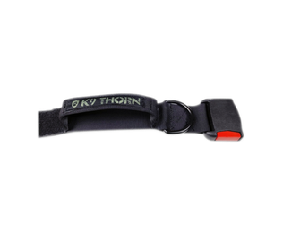 K9 Thorn Halsband mit ITW Nexus Schnalle und Griff, schwarz