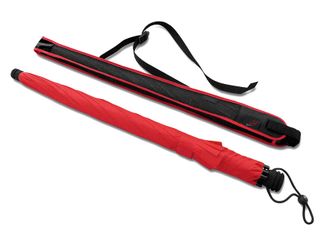 EuroSchirm Swing Liteflex robuster und unverwüstlicher Regenschirm, rot